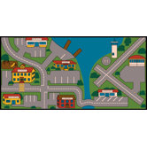 Play Carpet All Over Town Kids Rug