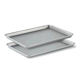 Nonstick Bakeware 2 Piece Baking Sheet Set