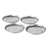 Nonstick Bakeware 4 Piece Mini Pizza Pan Set