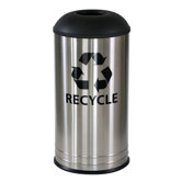 Stainless Steel Indoor Recycling Receptacle