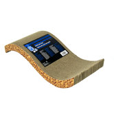 Catit S-Chaise Cardboard Scratching Board with Catnip