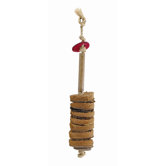 Living World Nature's Treasure Coco Husk Discs  Hookbill Bird Toy