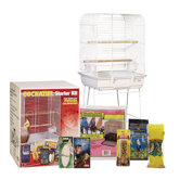 Living World Exotic Cage Cockatiel Starter Kit