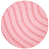 Transitions Pink/Light Pink Waves Rug