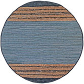 Matador Gray Leather Chindi Rug