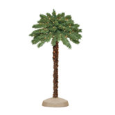 Prelit Palm Tree with 105 Clear Lights