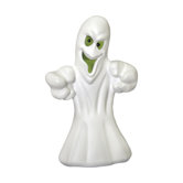 Grinning Ghost with Glowy Eyes