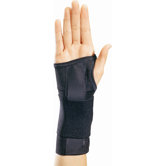 Elastic Stabilizing Wrist Brace in Black
