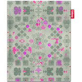 Non-Flying Pink Doodle Rug