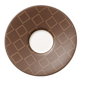 12cm Mokka-/ Espresso-Untertasse "Caffe Club Uni"