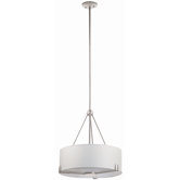 Geometry 3 Light Drum Pendant