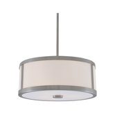 Uptown 3 Light Drum Pendant