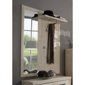 Spiegel / Wandpaneel "Vivere" in White-Wash