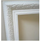 Rectangle Framed Bevelled Leaner Mirror