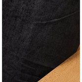 Woven Black Square Pillow