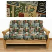 Road Trip 5 Piece Full Futon Cover Set