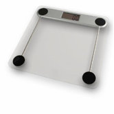 Low Profile Glass Top Digital Scale