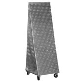"A" Frame Pegboard WOW Tool Cart with Wheels
