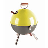 Minigrill "Mini BBQ" in Gelb / Taupe