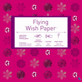 Fliegendes Wunschpapier "Flying Wish Paper&reg;" mit Xmas-Dekor