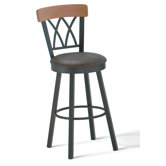 Brittany 26" Swivel Counter Stool with Memory Return