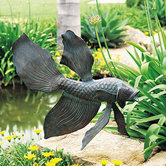 Fighting Fish Statuary
