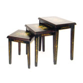 Floral 3 Piece Nesting Tables