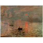 Impression Sunrise Canvas Wall Art