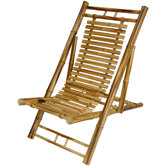 Japanese Bamboo Folding Chair