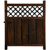 Wooden Fence Door