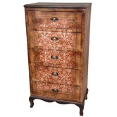 Olde Worlde Vintage 5 Drawer Chest
