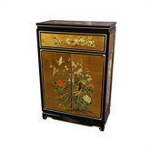 Asian Leaf Shoe Cabinet