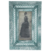 Rustic Bustled Lady Framed Picture