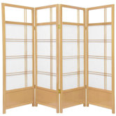 Low Kumo Classic Shoji Room Divider in Natural