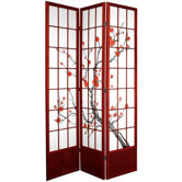 84" Cherry Blossom Shoji Room Divider