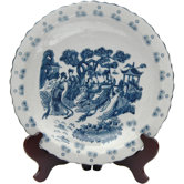 Ladies Porcelain Plate