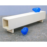 Hollow Beam Wood Picnic Bench