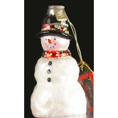 Rustic Snowman Ornament