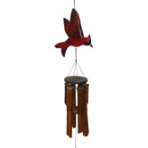 Flat Cardinal Wind Chime