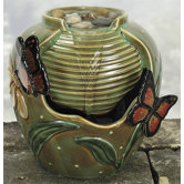 Porcelain Butterfly Beauty Water Fountain