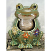 Porcelain Frog Fountain