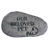 Our Beloved Pet Garden Stone Decor
