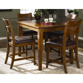 Urban Craftsmen 5 Piece Counter Height Dining Set