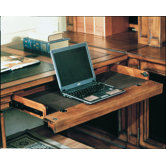 DaVinci Peninsula Desk Top in Dark Chestnut