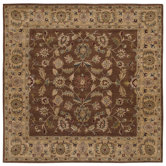 Shapes Brown/Gold Persian Rug