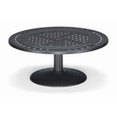 48'' Round Pedestal Conversation Height Table