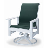 Leeward Adjustable Swivel Dining Arm Chair