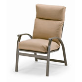 Cape May Stacking Dining Arm Chair with Cushion