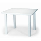 Marine Grade Polymer Top Tables 42'' Square MGP Dining Table