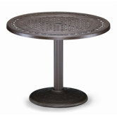 30'' Round Pedestal Conversation Height Table